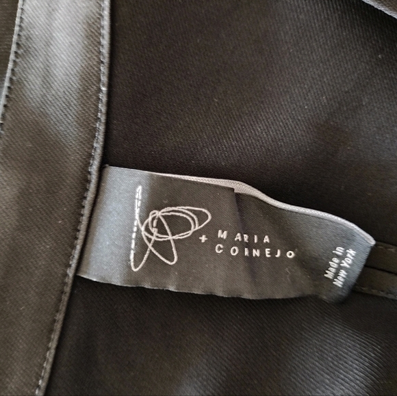 Zero + Maria Cornejo Black Crepe Jumpsuit M Last Chance - Picture 5 of 6